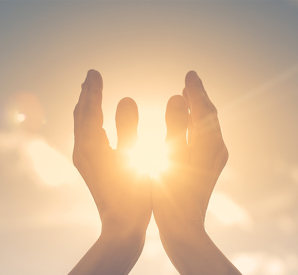 Woman,Hands,Holding,The,Sun,At,Dawn.,Freedom,And,Spirituality non human intelligence image